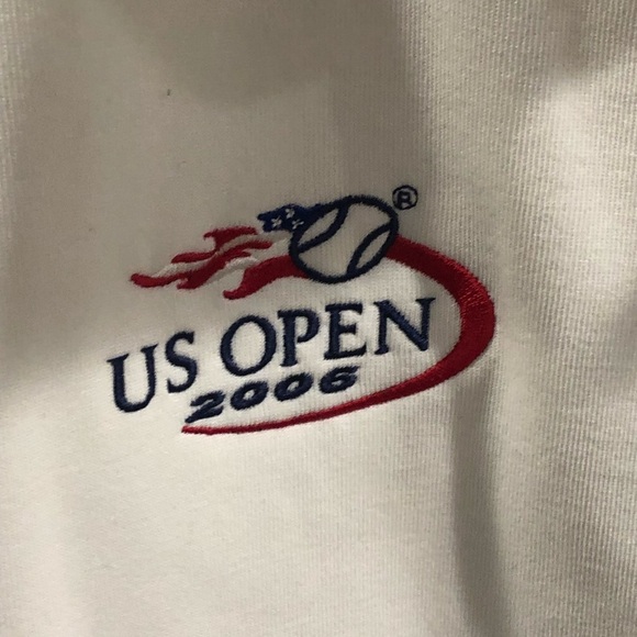 Ralph Lauren RLX US Open 2006 Tennis Jacket White w/ Big Rider Sz L - Picture 6 of 10
